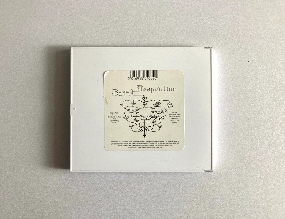 Bjork Vespertine CD One Little Indian 2001 NM/NM - Image 4 of 4