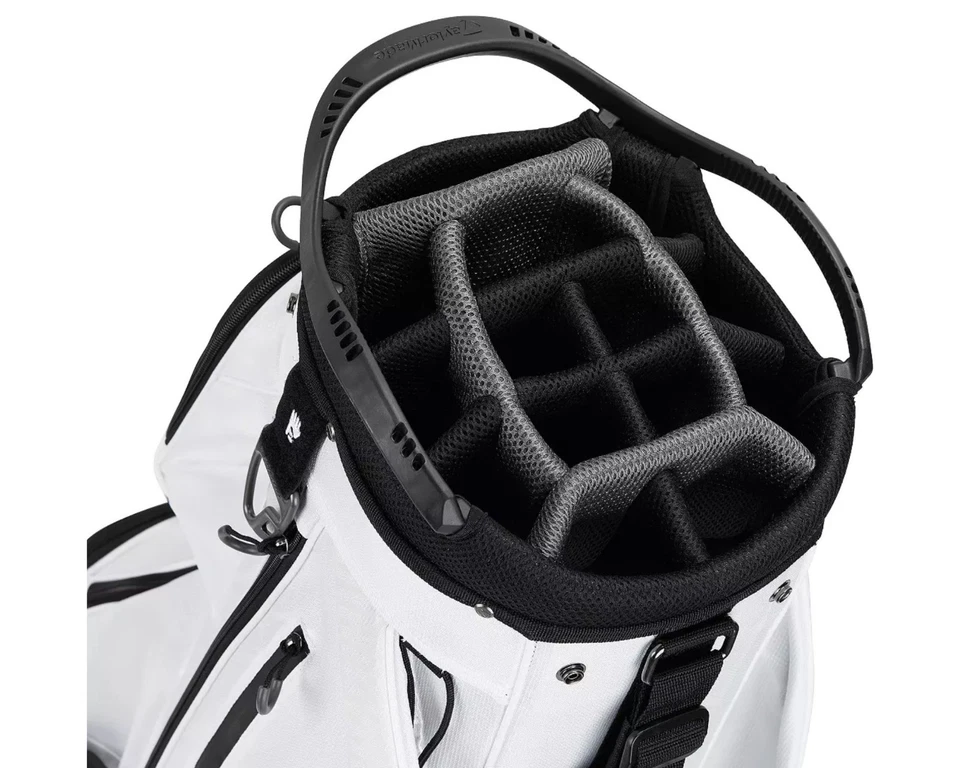 Bolsa de carro TaylorMade 2023 Pro color: blanco Foto 2 de 4