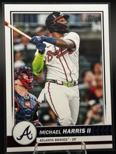 Topps 2026 Series 1 Flagship Michael Harris II Atlanta Braves #56 Base Set Card