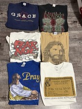 Vintage Jesus shirts bundle lot