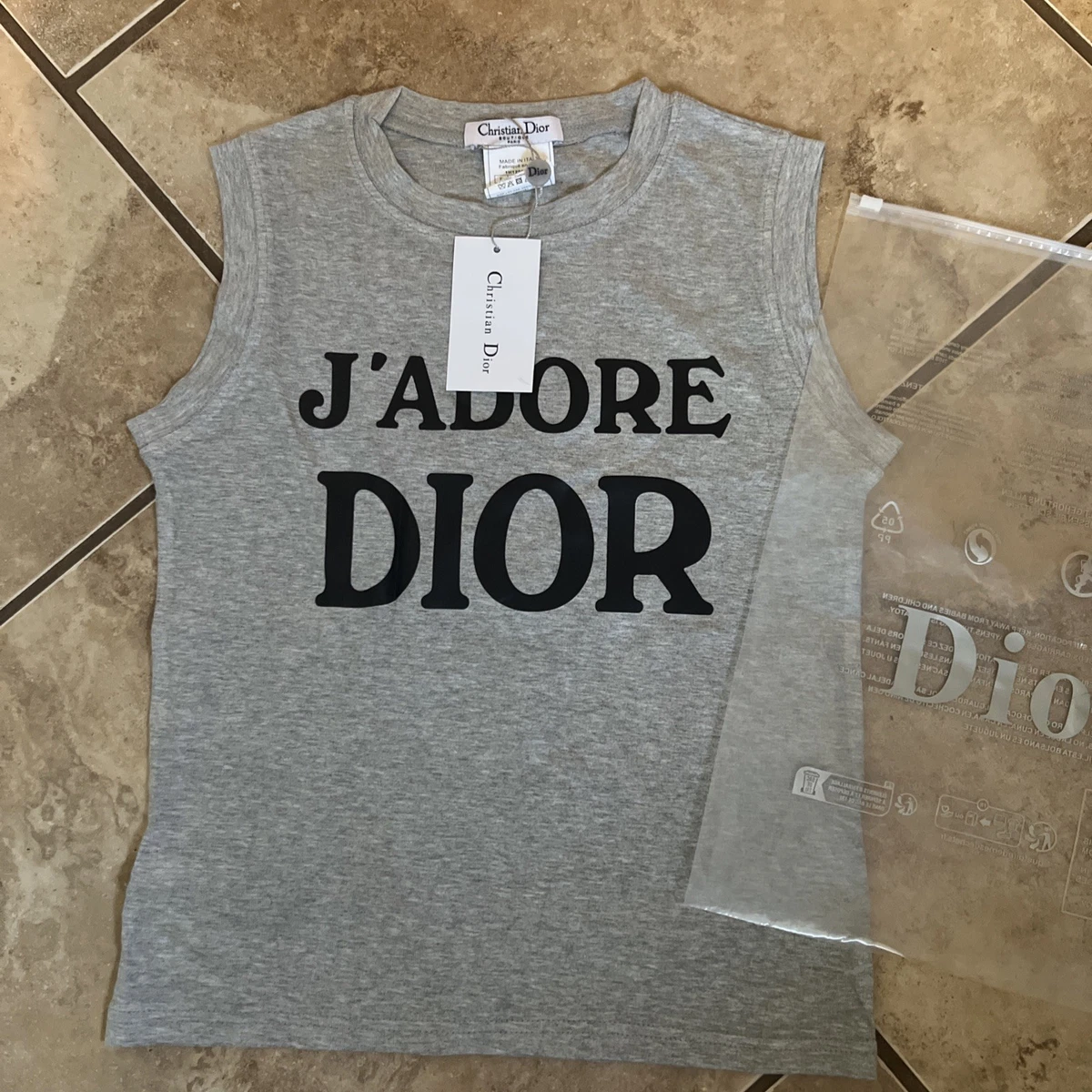 Dior Cotton Tank Tops for Women for sale | eBay