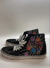 Vans Sk8-Hi Dia De Los Muertos Sugar Skull High Top Skate Shoes Size 10