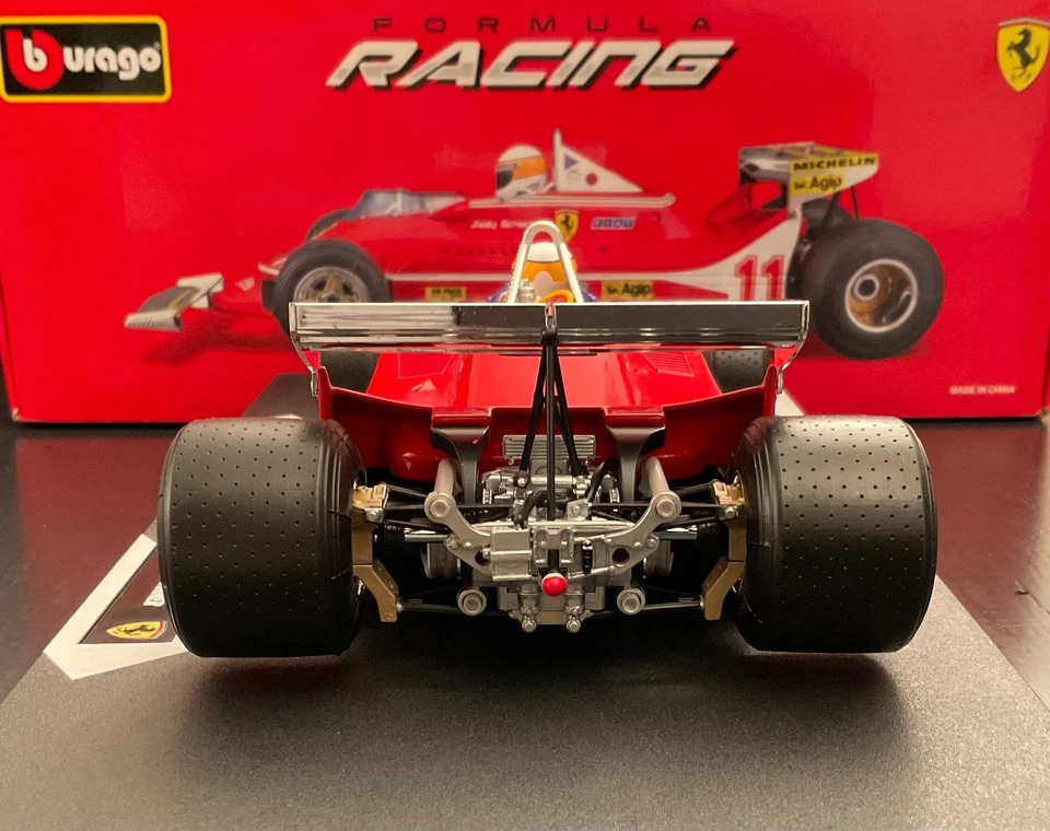 Ferrari F1 312T4 Short Tail Jody Scheckter 1979 1/18 Burago - Immagine 2 di 4