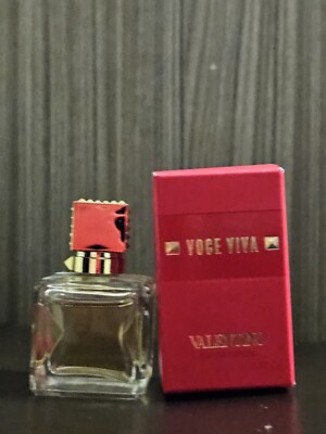 VALENTINO Voce Viva Eau De Parfum Perfume Splash Dab Travel Mini .24oz/7ml NIB