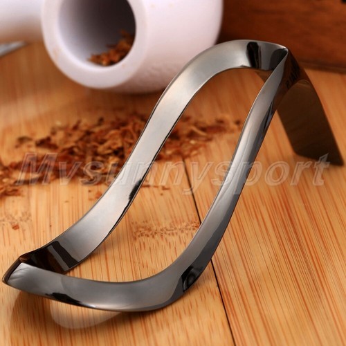 Classic Stainless Steel Tobacco Smoking Pipe Display Stand Rack Holder Fashion - Picture 2 of 7