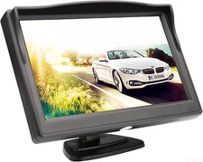 Backup Camera Monitor 5 inch HD Monitor Display Screen for Car Rear View Camera