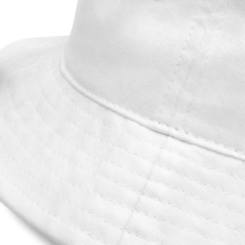 Bucket Hat "Red White and Blue Stars" Embroidered Bucket Hat - Picture 3 of 8