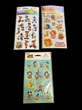 Disney stickers, 80 Stickers, Lion King, Mickey And Friends, Pinocchio, New A12