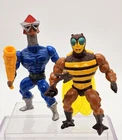 Mekaneck, Buzz Off vintage lot MOTU 1983 MASTERS OF THE UNIVERSE
