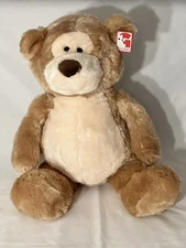 NWT G by GUND Two-Toned Tan Teddy Bear Soft Large Plush Stuffed Animal 24"