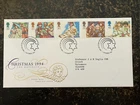 United Kingdom 1994 - Christmas stamps FDC Edinburgh Philatelic Bureau