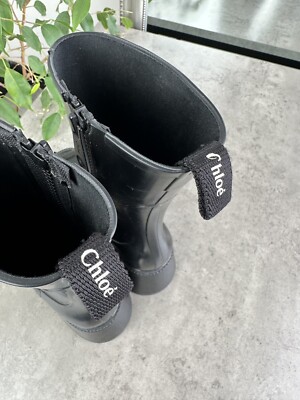 Chloe Betty Rain Boots Women`s Size 37 | eBay