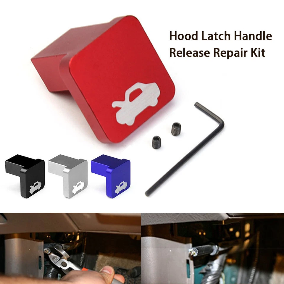 Hood Release Latch Handle Cable Repair Kit For Honda Civic CRV Ridgeline Element — 第 2/4 张图片