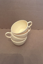 Vtg Pretend Play Doll House Dishes Four Cream Cups Plastic Reliable Canada