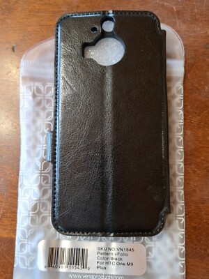 New Wallet Phonecase, From Vena For HTC One M9 Plus, Black, V Folio, VN1534