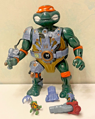 Playmates Mini Mutant Cyber Command Center - TMNT 1995 - Pour Pièces/incomplet
