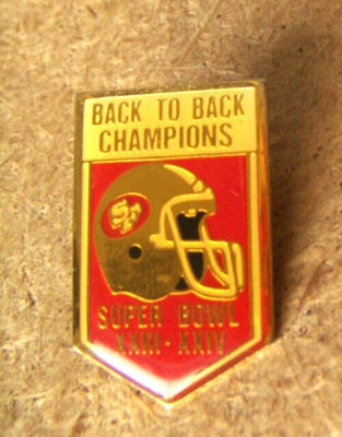 Back to Back Super Bowl Champions SF 49ers 23 24 XXIII XXIV San Francisco c45247