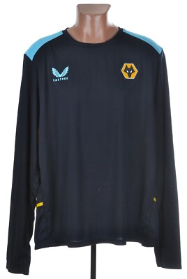 WOLVERHAMPTON WOLVES 2022/2023 FOOTBALL TRAINING TOP CASTORE SIZE 3XL ADULT