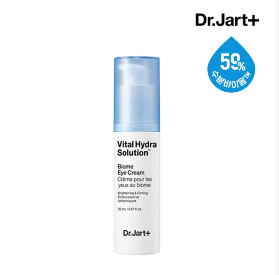 Dr.Jart Vital Hydra Solution Biome Eye Cream 20ml + 1 sample US Seller Exp 11/25