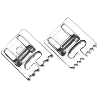 Janome Biesenfuß Set (5/7-Rillen) - für 7mm Nähmaschinen 260 360 7100 6030 u.a.
