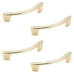 4 amerock polished brass 2 3 4 2 75 hole cabinet door drawer pull