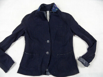Manuel Ritz high quality wool walk blazer dark blue size it 46 d 40 top KoS1220