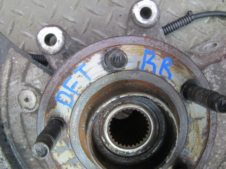 02-05 FORD THUNDERBIRD REAR RIGHT SPINDLE KNUCKLE WHEEL HUB BEARING OEM - Image 2 of 4