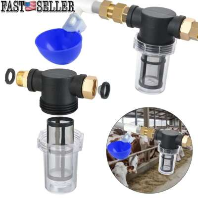 #ad #ad Garden Hose Inlet Filter Inline Water Pressure Washer Washing Sediment Machine $13.13