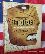 NEW Frankenstein Mary Shelley Illustrated HARDCOVER 200th Anniversary Plunkert