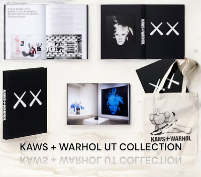 Uniqlo KAWS + WARHOL COLLECTION Art Book 475752 JAPAN Free Uniqlo KAWS + WARHOL COLLECTION Art Book 475752 JAPAN Free