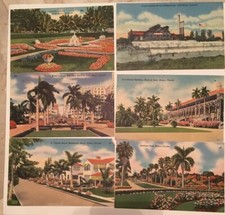 Lot of 17 Postcards mostly From Florida Standard Size - Preowned