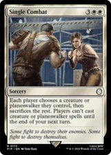 Single Combat [Universes Beyond: Fallout] MTG