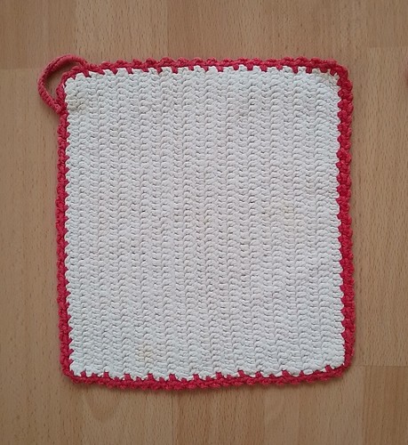 Topflappen original Vintage 60er Jahre handgemacht/Preis pro Paar - Bild 6 von 8
