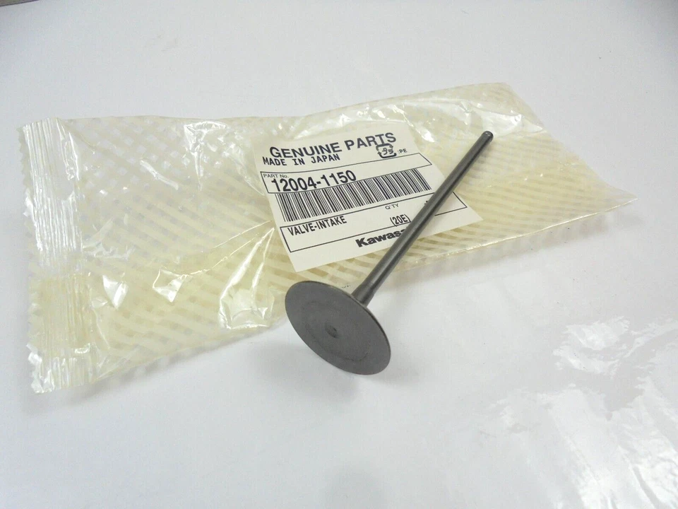 Válvula de admisión de motor genuina Kawasaki Ninja ZX-6R 1995-2002 nueva OEM 12004-1150 Foto 2 de 4