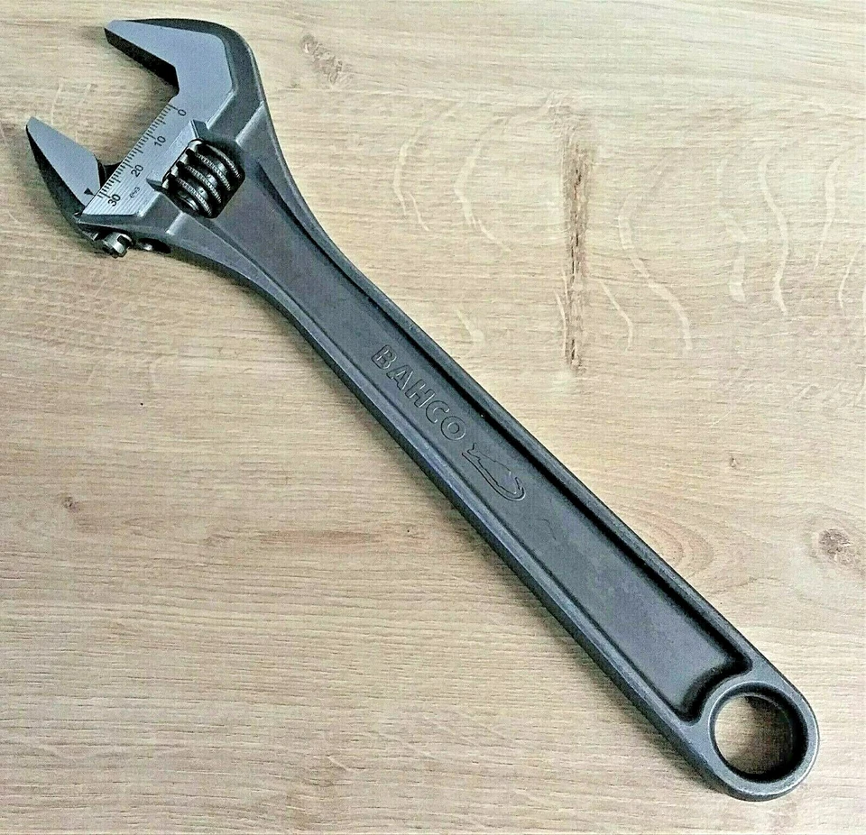 Bahco 10" (250mm) Black Adjustable Wrench 8072 Spanner *NEW*