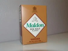 MALDON SMOKED SEA SALT FLAKES 4.5 oz. FREE SHIPPING Chef's Favorite Worldwide