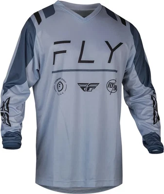 FLY RACING F 16 Jersey Hemd Arctic grau / Stone Gr. S , Fly 377-920S MX MTB - Bild 1 von 4
