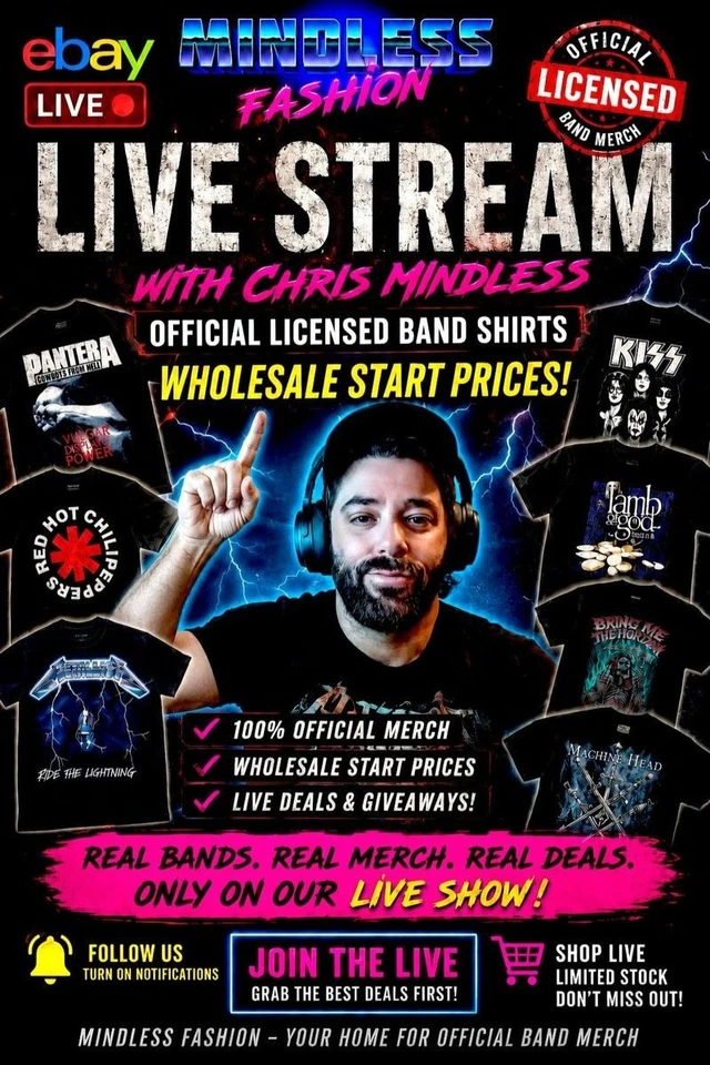 🔥🎵 Official MusicMerch LIVE – What Pulls are here tonight? Don't Miss out