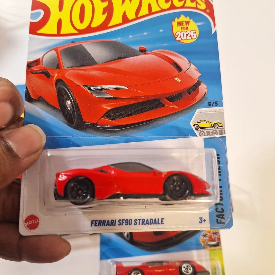 Hot Wheels 4 Ferrari Zamac y 3 Ferrari 2025 Foto 4 de 4