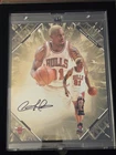 2025-26 Under Wraps Emanate NBA Signed 8x10 Dennis Rodman Gold 09/50 AUTO