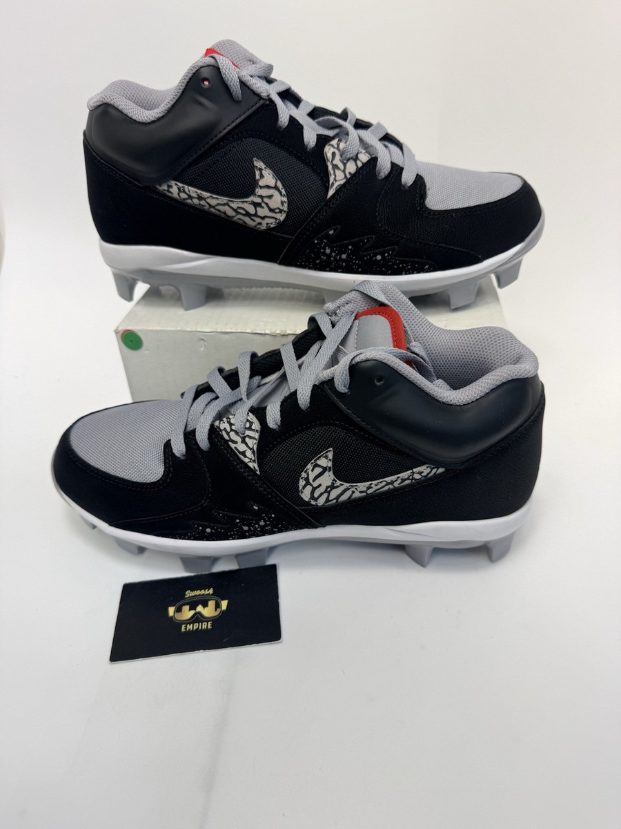 Nike Jordan Stadium 90 Low MCS Shoes Black Cement Grey HQ0211-060