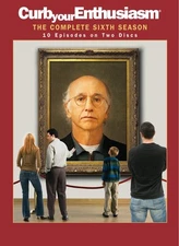 Curb Your Enthusiasm - The Complete Sixth Season (DVD, 2008, 2-Disc Set)