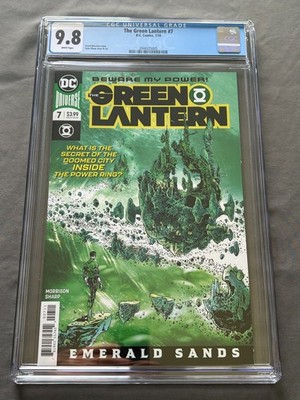 The Green Lantern #7 CGC 9.8 NM Grant Morrison Liam Sharp DC Comics HBO series