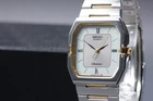 Vintage 1985 Seiko Chronos 9021-5230 Two-Tone Octagon Quartz Mens Watch JAPAN