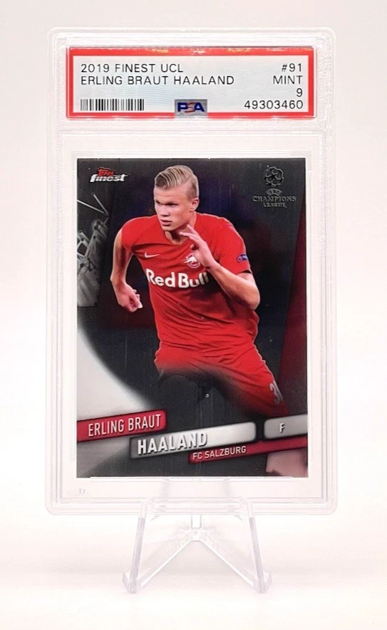 2019-20 Topps Finest UCL Erling Haaland #91 for sale | eBay