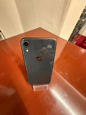 APPLE IPHONE XR BLACK 64GB-UNLOCKED GOOD CONDITION PREOWNED& - image 1 of 4