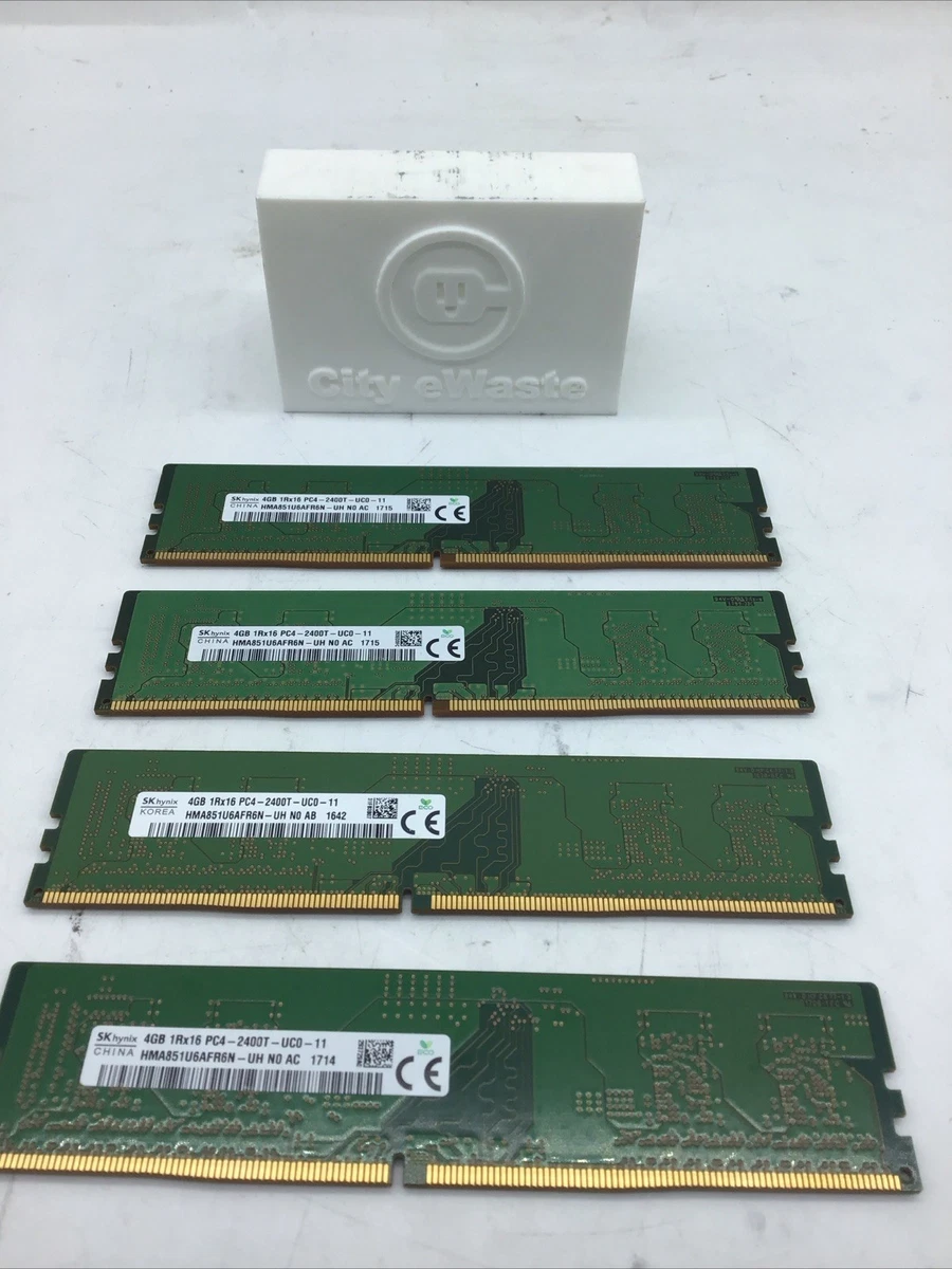 PC4-19200 (DDR4-2400) Bus Speed 4 GB Capacity per Module Computer