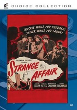 Strange Affair,New DVD, Shemp Howard, Hugo Hass, Nina Foch, Edgar Buchanan, Marg
