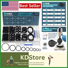 400-Piece High-Quality Hydraulic O-Ring Seal Kit