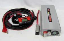 Tundra M2000 Modified SINE Wave Power Inverter w/ Cables + Truck Series Remote